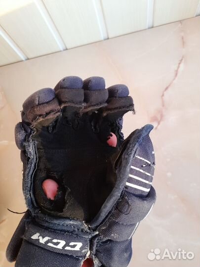 Краги хоккейные размер 10