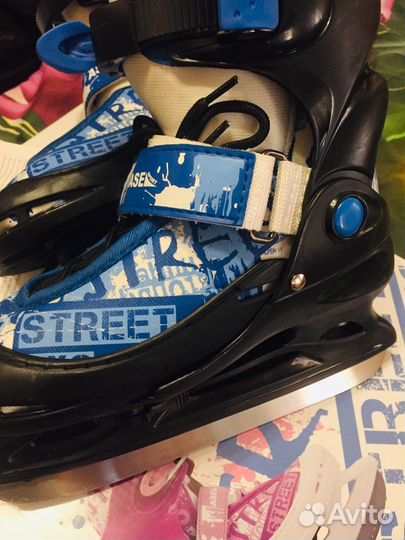 Коньки хоккейные р.30-33