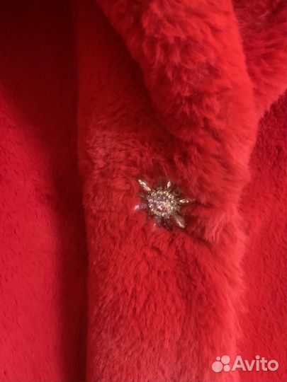 Искусственная шуба Mango бу