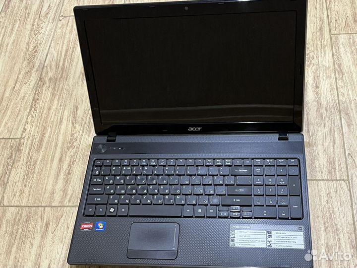 Ноутбук acer
