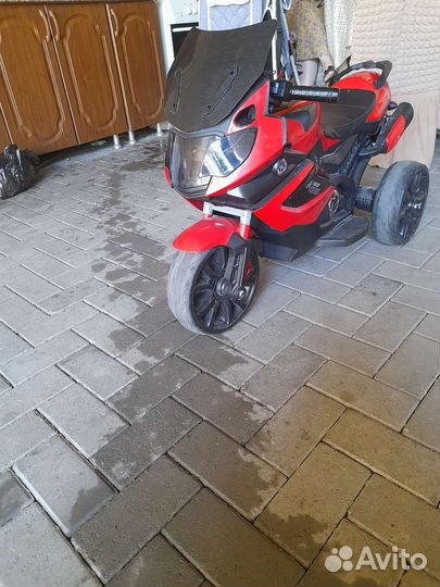 Детский мотоцикл на аккумуляторе бу
