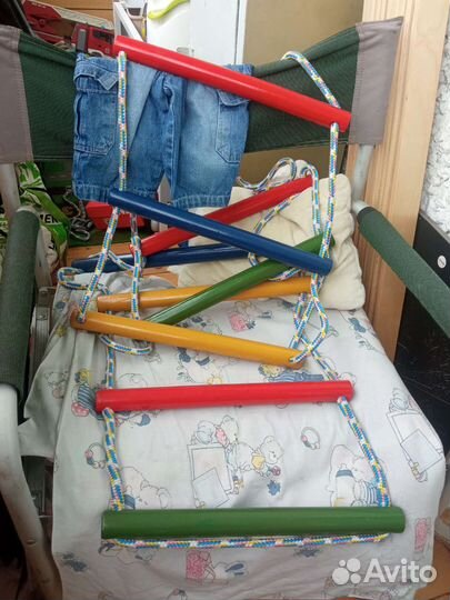 Подвесная лестница. Верёвочная лестница