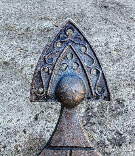 Подсвечник Девушка в кокошнике СССР