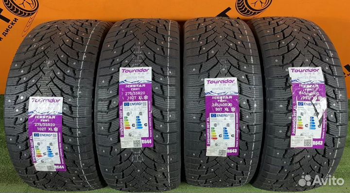 Tourador Ice Star TSW1 245/40 R20 и 275/35 R20 35U