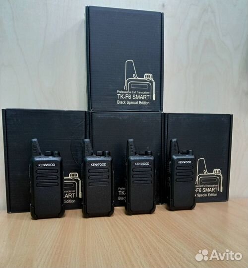Kenwood TK-F6 smart UHF Комплект 4шт