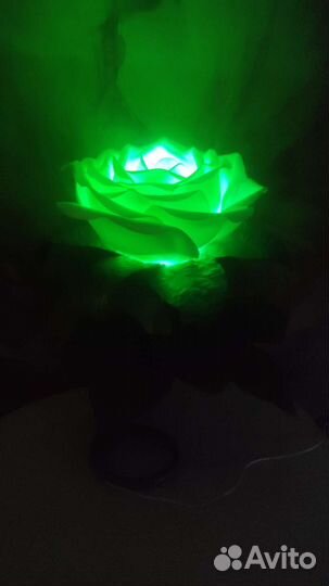 Роза светильник тумбочный,торшер,лилия