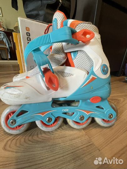 Роликовые коньки 35 38 детские