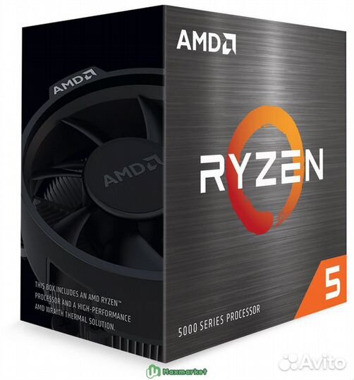 Процессор AMD Ryzen 5 5600X, BOX