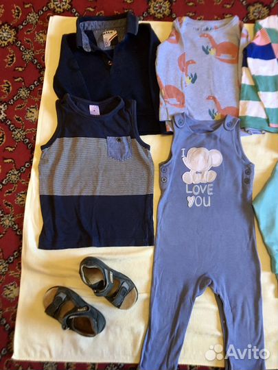 Пакет вещей для мальч 86-98 рост