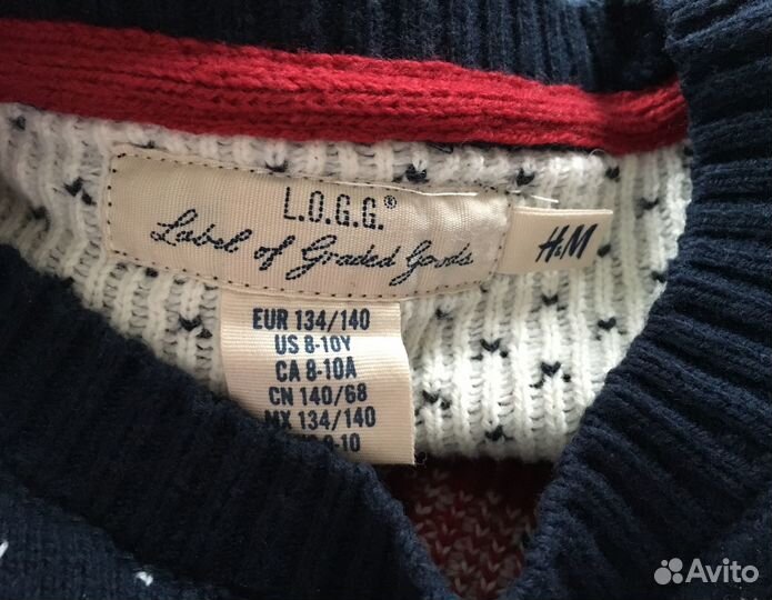 Свитер H&M 134-140