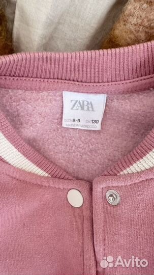 Бомбер для девочки zara 130