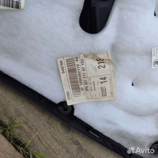 Дверные карты, обшивки дверей Туарег NF, FL