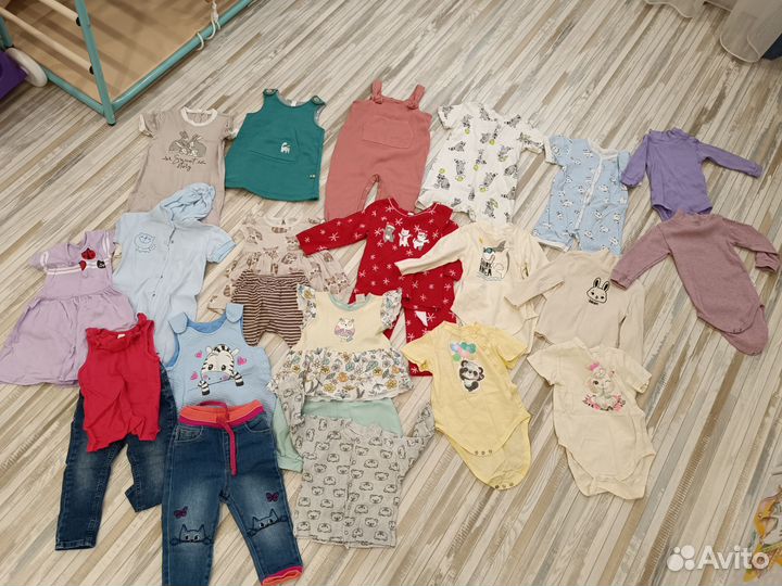 Вещи на девочку пакетом 86 размер
