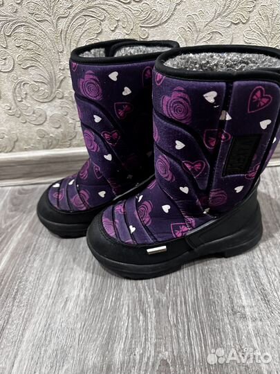 Сапоги зимние детские makfly