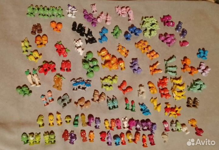 Прилипалы, тролли, каваи, карточки, монеты