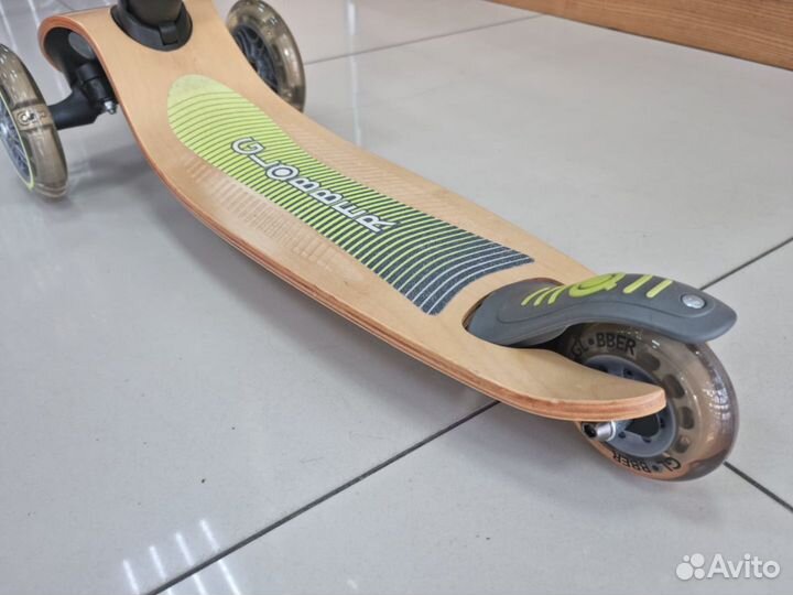 Самокат трехколесный Globber primo foldable wood L