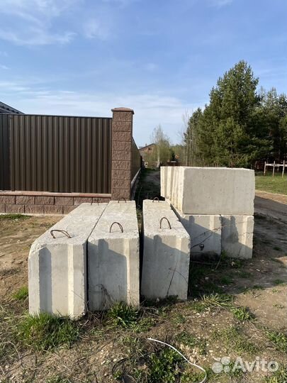 Бетонные блоки фбс