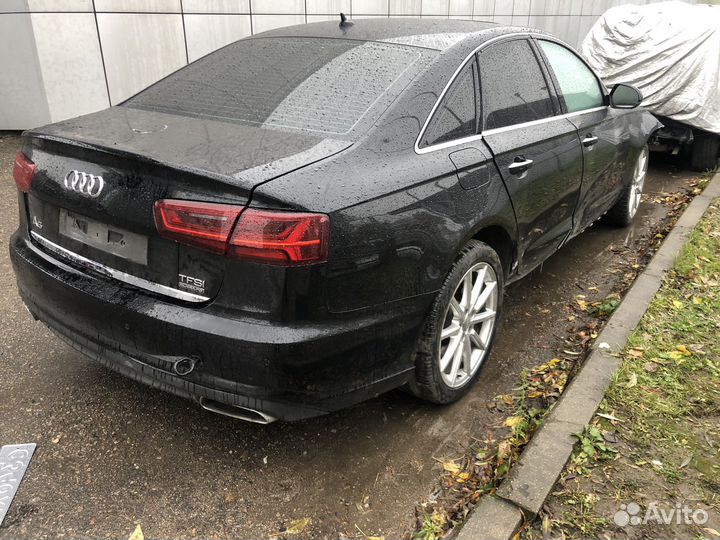 Audi A6 3.0 AMT, 2016, битый, 81 000 км