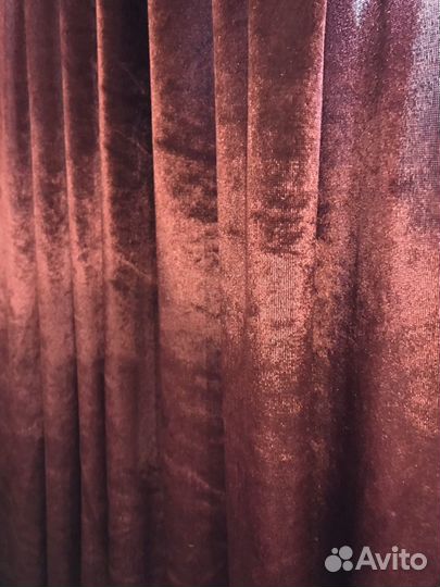 Шторы из бархата