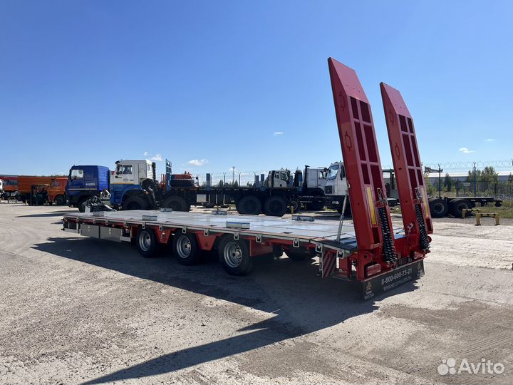 Прицеп трал (тяжеловоз) МегаТрон 49003Т, 2023