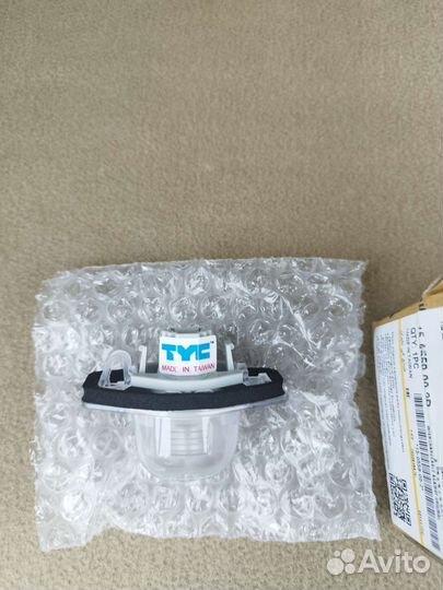 Фонарь задний подсветка номера