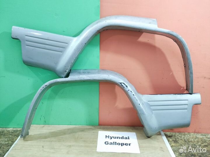 Накладка заднего крыла Hyundai Galloper-1, 1997г