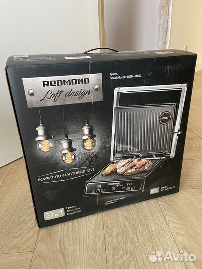 Электрогриль SteakMaster redmond RGM-M821