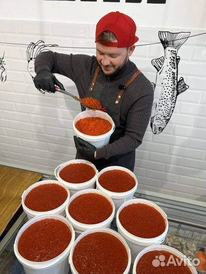 Красная икра форели оптом