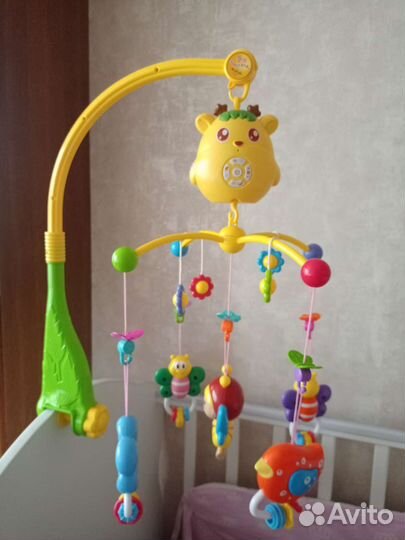 Мобиль на кроватку с проектором