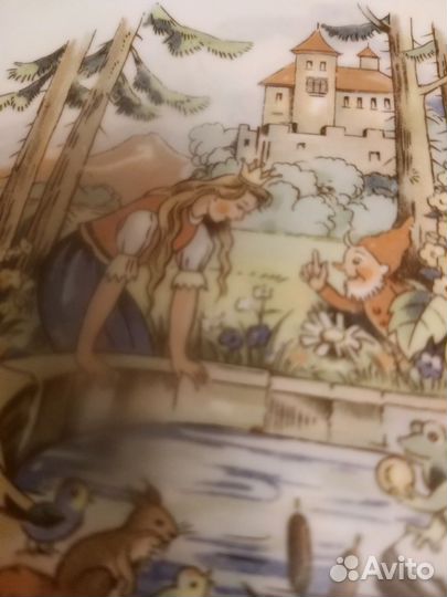 Тарелка винтаж ГДР