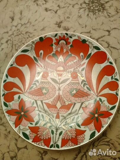 Тарелка настенная лфз