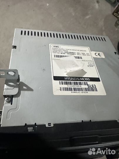 Штатная магнитола на kia sportage 3