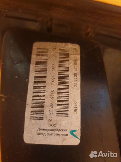 Задние фонари лада гранта