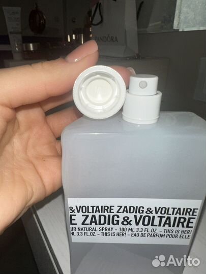 Zadig & voltaire оригинал 100ml