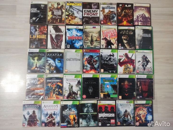 Игры для прошитого xbox 360 пиратки