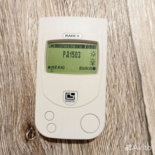 Детектор радиации Radex