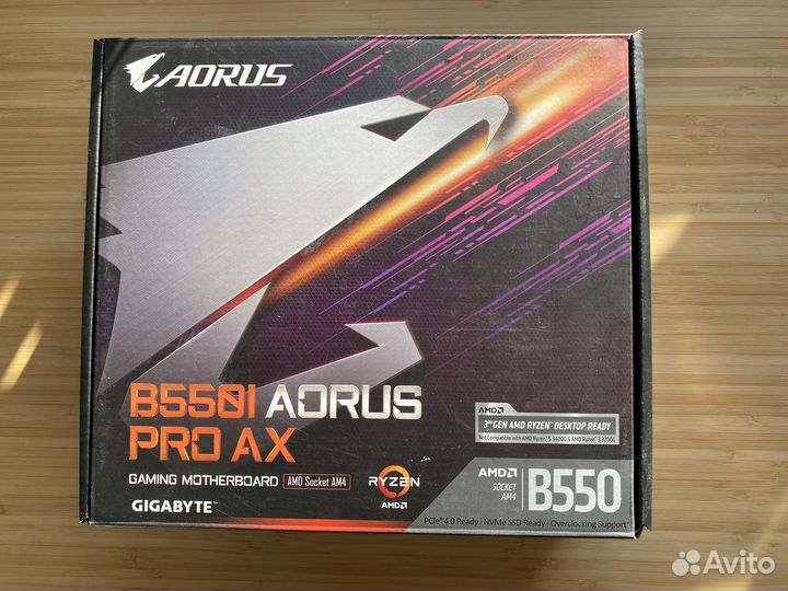 Gigabyte B550I aorus PRO AX (rev. 1.0)