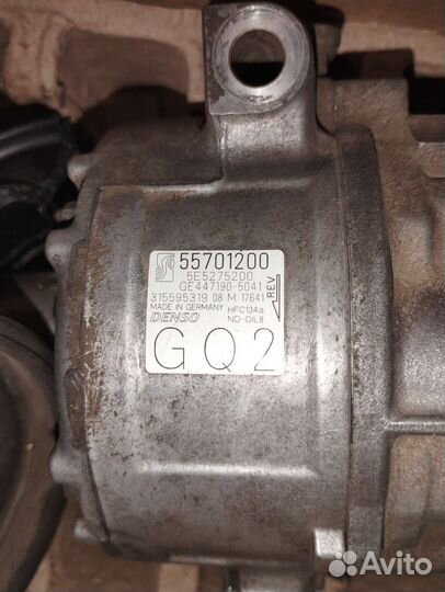 Компрессор кондиционера опель корса