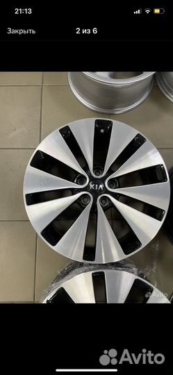 Диски R18 5x114,3 kia original