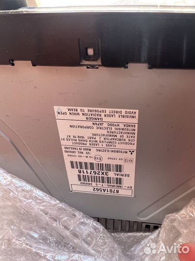 Магнитола на mitsubishi lancer 10