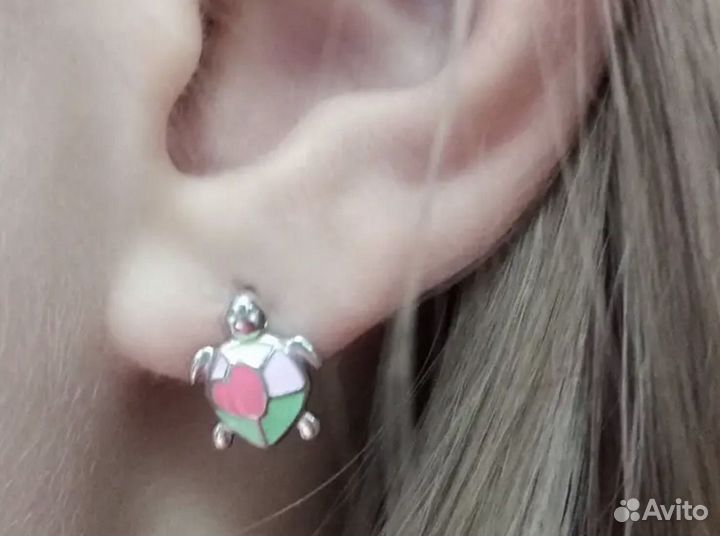 Серебряные серьги