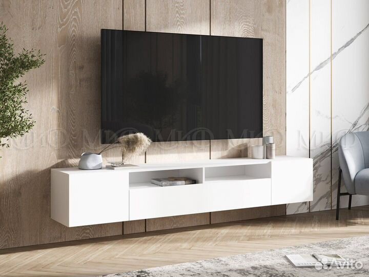 Навесная тумба тв