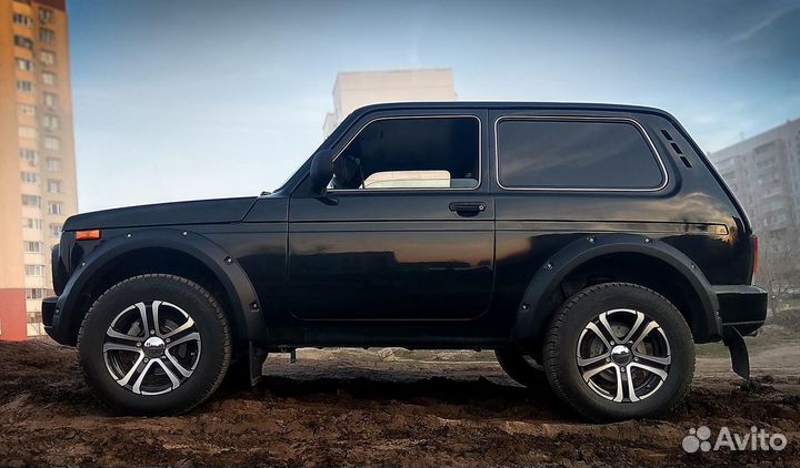 Расширители арок Силовые (Ldpe) Нива (3/5D), Urban