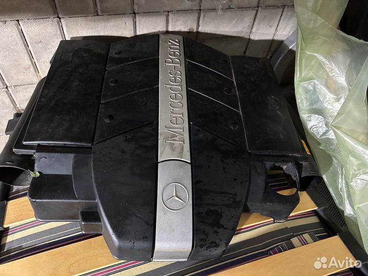 Крашка двигателя mercedes