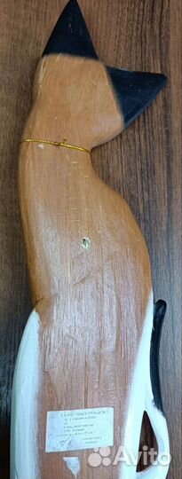 Статуэтка для интерьера кошка Индонезия