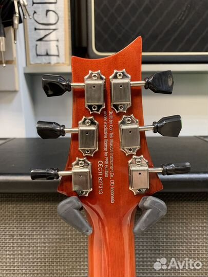 Электрогитара с чехлом PRS SE Pauls Guitar Amber