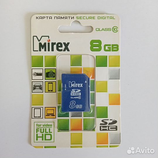 Карта памяти sdhc 8gb