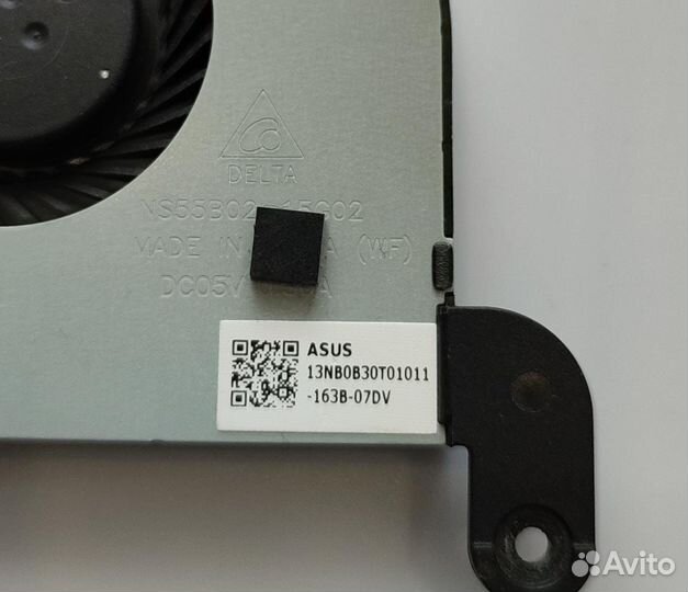 Вентилятор для ноутбука asus X540 X540S X540SA