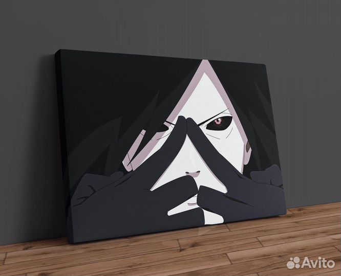 Картина аниме наруто мадара