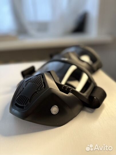 Очки с защитой лица для эндуро